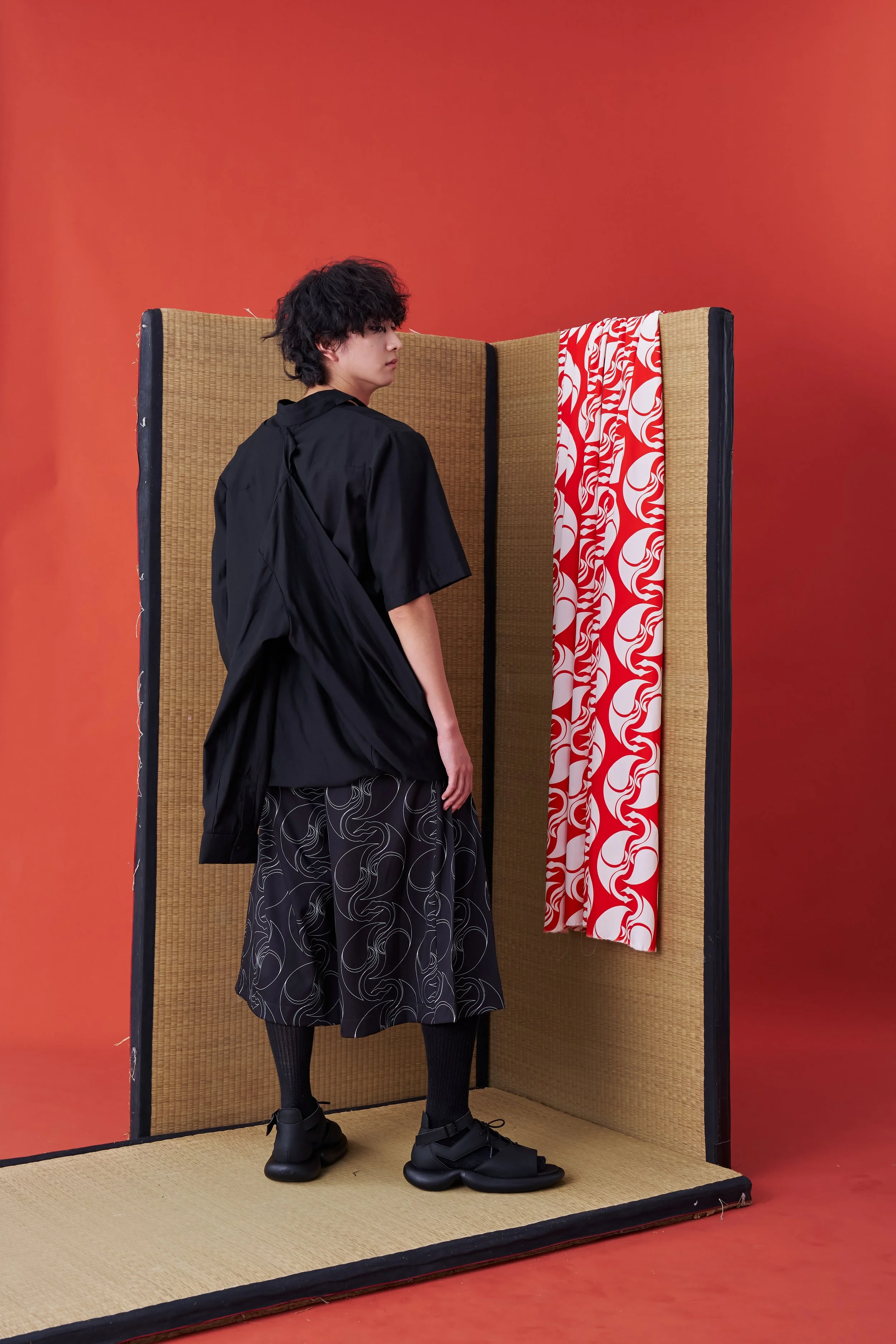 INF Deconstructed Japanese Double-Layer Shirt — INF